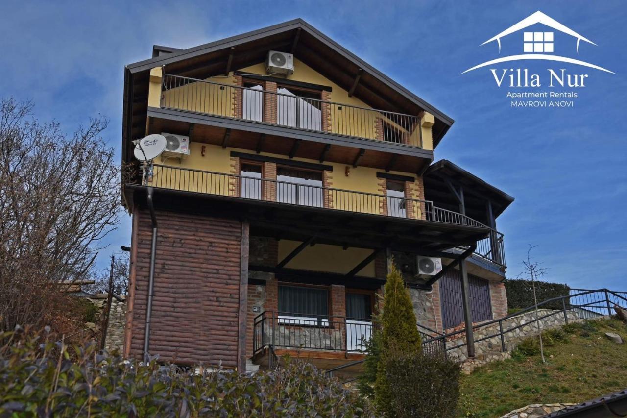 Villa Nur - Lake View Apartaments Mavrovi Anovi Exterior foto